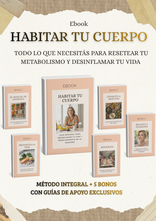 Método Integral de desinflamación y reseteo metabólico.